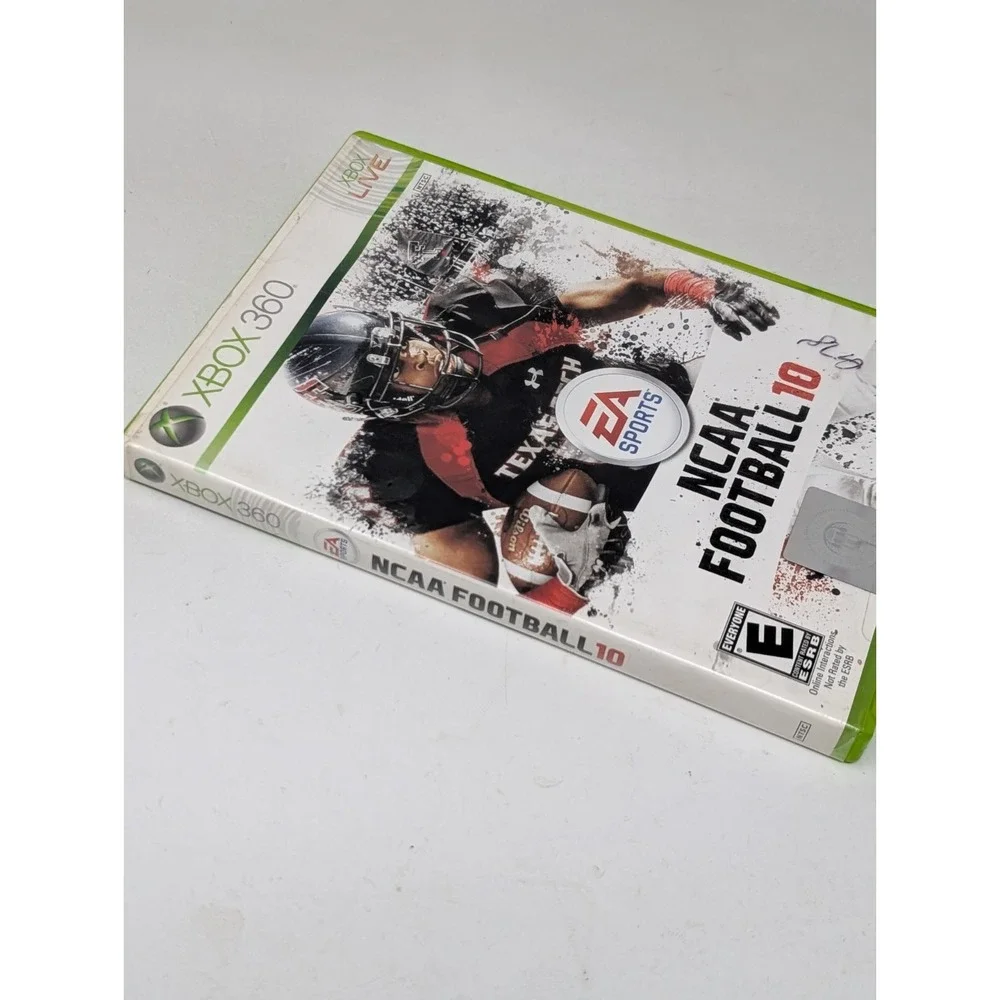 NCAA Football 10 (Microsoft Xbox 360, 2009) DISC‎ & CASE